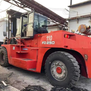 Chariot élévateur diesel TCM FD250 de 25 tonnes d'occasion d'usine, série 250, composants essentiels (moteur, boîte de vitesses, roulement), vente, moteur d'origine à faible risque de défaillance - Product Image 1