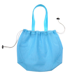 Bolsa de malla barata para juguetes de <span class=keywords><strong>playa</strong></span> con cordón, a prueba de arena, para niños, portátil, para exteriores, para juguetes de arena y equipo de piscina - Product Image 2