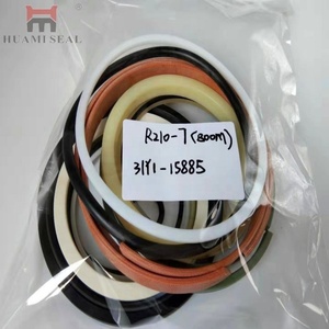 Kit de sellos de aceite y juntas tóricas para cilindro hidráulico de excavadora R220LC-7, kit de sellado de cilindro de pluma 31Y1-15885 - Product Image 3
