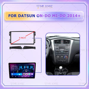 Cadre de <span class=keywords><strong>lecteur</strong></span> Android fabricant 9 pouces pour DATSUN ON-DO MI-DO 2014 + Matten noir GPS cadre stéréo de voiture panneau vidéo cadre personnalisé - Product Image 6