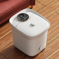Baignoire de massage électrique pour les pieds, chauffante, pour usage domestique, avec température constante, pliable