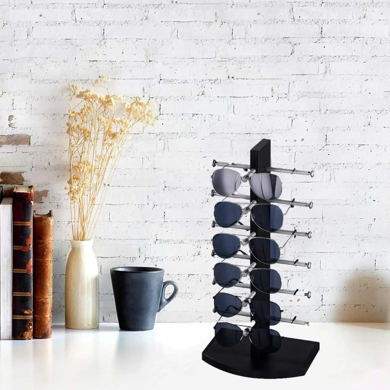 Özel akrilik gözlük ücretsiz tezgah standı rafı akrilik güneş gözlüğü ekran dolap led'i camekanlı dolap raf