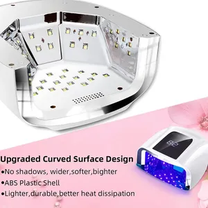 Lámpara de Uñas de 96W No Recargable con Asa, Secador de Esmalte en Gel, Máquina de Manicura con Luz UV para Uñas, Lámpara UV LED Profesional para Uñas - Product Image 5