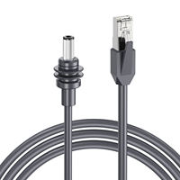 Câble Starlink Mini 30M, câble Ethernet POE Starlink vers connecteur DC 5.5*2.1 mâle, câble Mini compatible Starlink