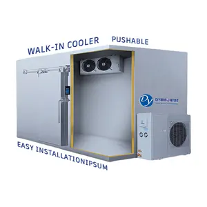 Sistema de refrigeración por aire industrial Walkin Cooler Unidad de refrigeración de almacenamiento de cámara frigorífica