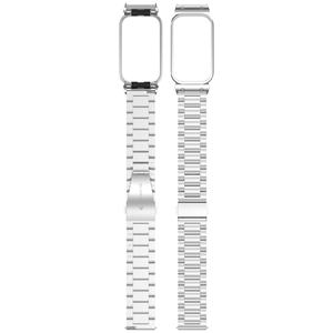 Bracelet de montre intégré intelligent pour Mi Band3 bracelet de montre en métal à trois perles pour Mi Band9 bracelet de montre en acier inoxydable actif - Product Image 5