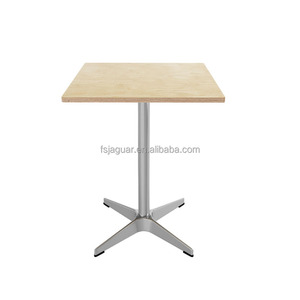 Mesa Redonda Moderna de Madera Contrachapada para Cafetería, Salón, Áreas de Comedor al Aire Libre, Uso en Centros Comerciales y Escuelas - Product Image 5