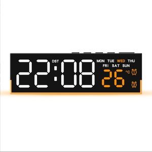 Wholesale Lumina Modern Design Style Night Light Alarm <strong>Clock</strong> New Multi-Functional LED Display Digital <strong>Clocks</strong> - Product Image 4