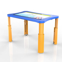 Nouveautés 2026 DDP Table de Jeux Interactive Intelligente 4K Tactile Capacitif 40 Points Android pour Enfants avec Fonction de Levage RoHS LVD CE EMC FCC