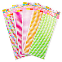 Autocollants de maquillage en strass en vrac, décalcomanies acryliques, décorations DIY pour femme, pierres précieuses pour le front, autocollants pour voiture