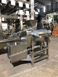 VBJX VBJX ticari paslanmaz çelik profesyonel otomatik turuncu elma Spiral sıkacağı Spinner filtre makinesi - Product Image 5