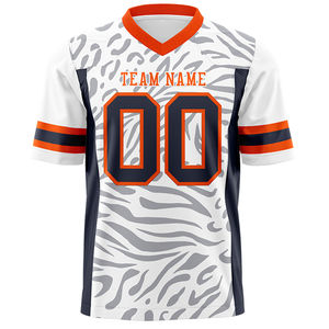 Vente en Gros de Maillots de Rugby Survêtement Respirant Imprimé à Manches Courtes pour Hommes Femmes Jeunes Grande Taille Vêtements de Football Américain Pas Cher - Product Image 3