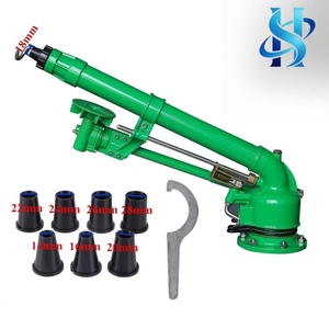 Aspersor Industrial Tipo Pistola de Agua con 7 Opciones de Boquilla para Riego Agrícola y Reducción de Polvo - Product Image 1