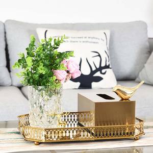 Leichte Luxus-Glas metalls chale im europäischen Stil - Product Image 4