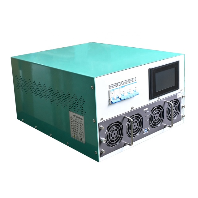 40kW 3-Phase AC DC Battery Charger 100-1000VDC Rectifier Power Supply 50/60Hz 130A Forced/Natural Convection Triple Made China