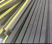 Bande adhésive en mousse acrylique noire, carrée, sur mesure, haute adhérence, extrudée, résistante à la chaleur, pour joint d'étanchéité