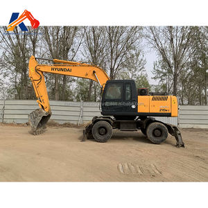 Excavatrice d'occasion coréenne de haute qualité hyundai 210w-7 à bon prix 90% nouveau - Product Image 3
