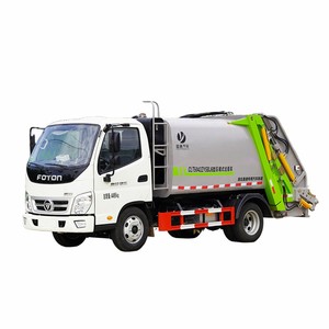 Camion compacteur de déchets Foton 4X2 4/6m³ à prix compétitif pour la gestion des ordures urbaines - Product Image 1