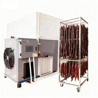 Déshydrateur alimentaire fiable de la marque Hello River pour saucisses, bacon et jambon – Machine de séchage et déshumidificateur pour viandes salées – Traitement des aliments