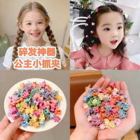 Mini pinces à cheveux couronne de 3 cm, faites à la main en résine, accessoires de coiffure princesse pour bébés filles, pinces à tresses en vrac