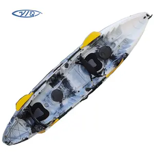 Vendita calda Tandem kayak kayak da pesca 2 + 1 doppio sit on top kayak