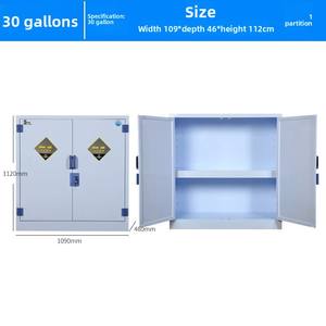 Armário de Segurança para Materiais Perigosos, Armário Químico de Laboratório para Reagentes Ácido-Base PP - Product Image 3