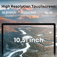 Tablet Android 12 con 5Ghz WiFi 4G LTE Octa-core 10,5 pulgadas 6GB 8GB RAM 128GB ROM 1920x1200 FHD Teléfono Tablet computadora