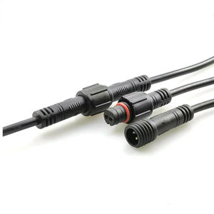 カスタムIP65 IP67 M10男女用ミニコネクタ、防水コネクタ、4ピン端子ソケット、LEDコネクタ - Product Image 2