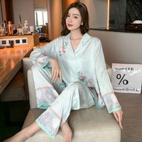 NNR imprimé numérique fleur robe de nuit dame pyjama d'été
