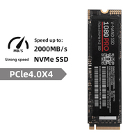 SSD NVMe M.2 Haute Vitesse, Disque Dur Interne M2 à Base de NVMe NGFF, Qualité Pro 1080, Extensible jusqu'à 4 To