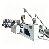 Máquina de Producción de Gránulos de PVC HDPE LLDPE TPO EVA, Extrusora de Doble Tornillo SJS90/23, Línea de Granulación, 400-500 kg/h, 380V