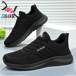 Men's Running Summer Sneakers Breathable Mesh Design PVC Midsole for <b>Comfort</b> Walking Net Style <b>Shoes</b> - Product Image 3