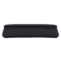 Lot de 2 tapis de souris ergonomiques en forme de L pour repose-poignet, tapis de bureau pour coude et poignet antidérapant