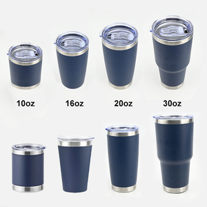 Nhà Máy Bán buôn biểu tượng tùy chỉnh thép không gỉ cách điện sơn tĩnh điện 20oz xe du lịch Cốc Cốc Cốc với nắp cho cà phê - Product Image 2