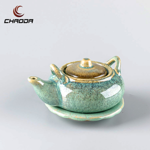 ชุดกาน้ำชาและถ้วยเซรามิกพอร์ซเลนหลากสีสำหรับร้านอาหารสไตล์ญี่ปุ่น - Product Image 3