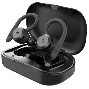 Thâm Quyến Kinlan Mới Nhất Không Dây Bluetooth Thể Thao Móc Tai Tai Nghe Đúng Không Dây Bluetooth Earbuds TWS Tai Nghe