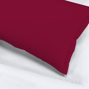 Grande qualité Gipetex 100% coton ensemble de draps taies d'oreiller taies d'oreiller housse de couette Italie origine tailles sur mesure Bordeaux intemporel - Product Image 5