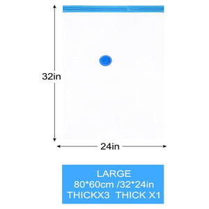 Thickening Eco-Friendly Vacuum Storage Compressed Space Saver Bags for Bedding Clothing Organizer <b>Shoes</b> Quilt Cloth Storage - Product Image 2