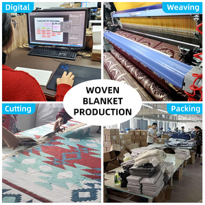 Ventes en gros de couvertures en coton tissées en jacquard d'<span class=keywords><strong>anime</strong></span> personnalisées en polyester - Product Image 5