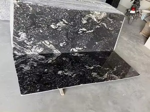 Bloc de granit noir nuage, haute qualité, naturel, poli, pour la maison, l'hôtel, le bureau, design moderne, prix bas disponible, Inde Natraj - Product Image 6