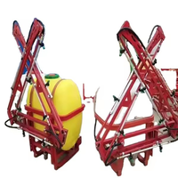Pulvérisateur de pesticides de type flèche tirée par tracteur de 200 L avec pompe à moteur pour équipement agricole, niveau de sécurité élevé, couverture de grande surface