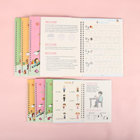 Cahiers de pratique magiques de haute qualité pour enfants, entraînement populaire à l'anglais, livres de pratique d'écriture pour l'éducation précoce