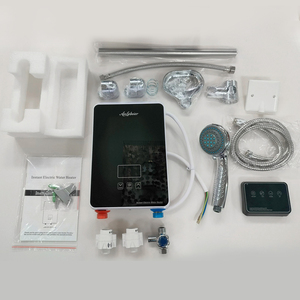 Calentador de Agua Instantáneo de Cobre de Primera Calidad, Entrada y Salida de Cobre, Clasificación IPX4, Suministro Multipunto, Calentamiento Rápido, 220-240V, Doméstico - Product Image 1