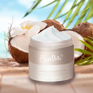 Dừa Hữu Cơ Đánh Cơ Thể Bơ Xoài Ca Cao Shea Bơ Kem Dưỡng Da Cạo Cơ Thể Kem Bơ Nguyên Số Lượng Lớn Bán Buôn Nhãn Hiệu Riêng - Product Image 5