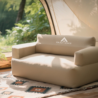 Canapé gonflable pliable en PVC, canapé gonflable portable, lit gonflable, chaise gonflable, matelas gonflable avec pompe intégrée, canapé gonflable