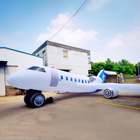 Modelos Militares Inflables de PVC ZX-A46 Personalizados por el Fabricante, Aviones, Tanques, Autos, Decoraciones Publicitarias para Exteriores
