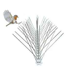 Pointes d'oiseaux Acier inoxydable <span class=keywords><strong>Anti</strong></span>-Pigeon Lutte antiparasitaire Conception standard Pointes de dissuasion pour oiseaux Oiseau à semi-conducteurs - Product Image 2