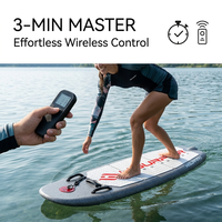 Planche de surf électrique en gros 12KW, Jetboard puissant, convivial pour les débutants, gris, rouge, blanc, motorisé, CE MSDS FCC, direct usine
