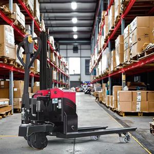 2 ton, 550 mm tam elektrikli kurşun asit akülü transpaletlerin fabrikadan doğrudan teslimi, kargo taşımacılığı için. - Product Image 5