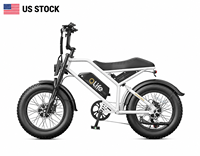 Vélo électrique Qlife Us Stock à double moteur, pneus larges, 750W, 52V 20A, tout-terrain, pour hommes et adultes, batterie au lithium, livraison directe